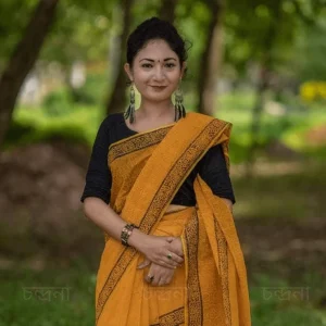 সহজিয়া বাসন্তী লতা শাড়ি