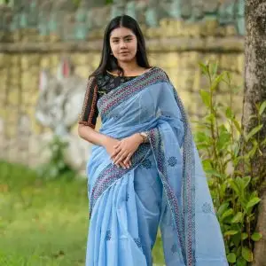 সহজিয়া আকাশি শাড়ি