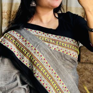 দেশি কটন শাড়ি ()