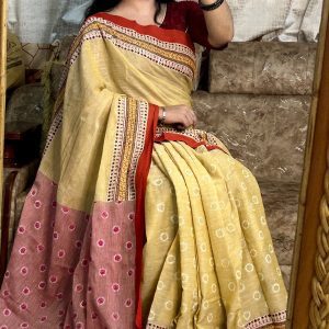 দেশি সুতি শাড়ি ()