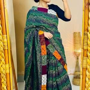 ১৪ হাতের পিওর সুতি শাড়ি (2)