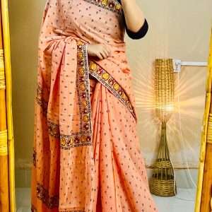১৪ হাতের পিওর সুতি শাড়ি (3)