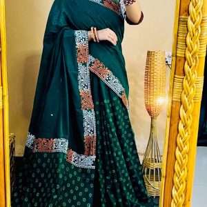 ১৪ হাতের পিওর সুতি শাড়ি (3)