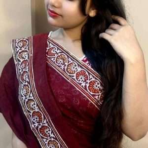 ১৪ হাতের পিওর সুতি শাড়ি (4)