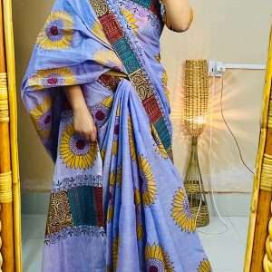 ১৪ হাতের পিওর সুতি শাড়ি (4)